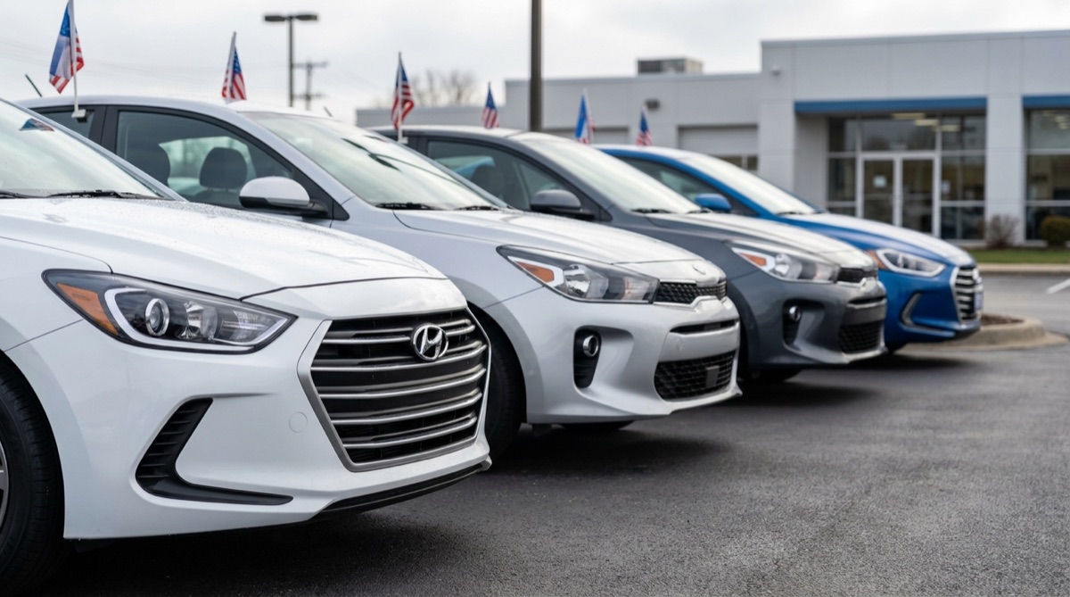 Gig-ready cars in the lot